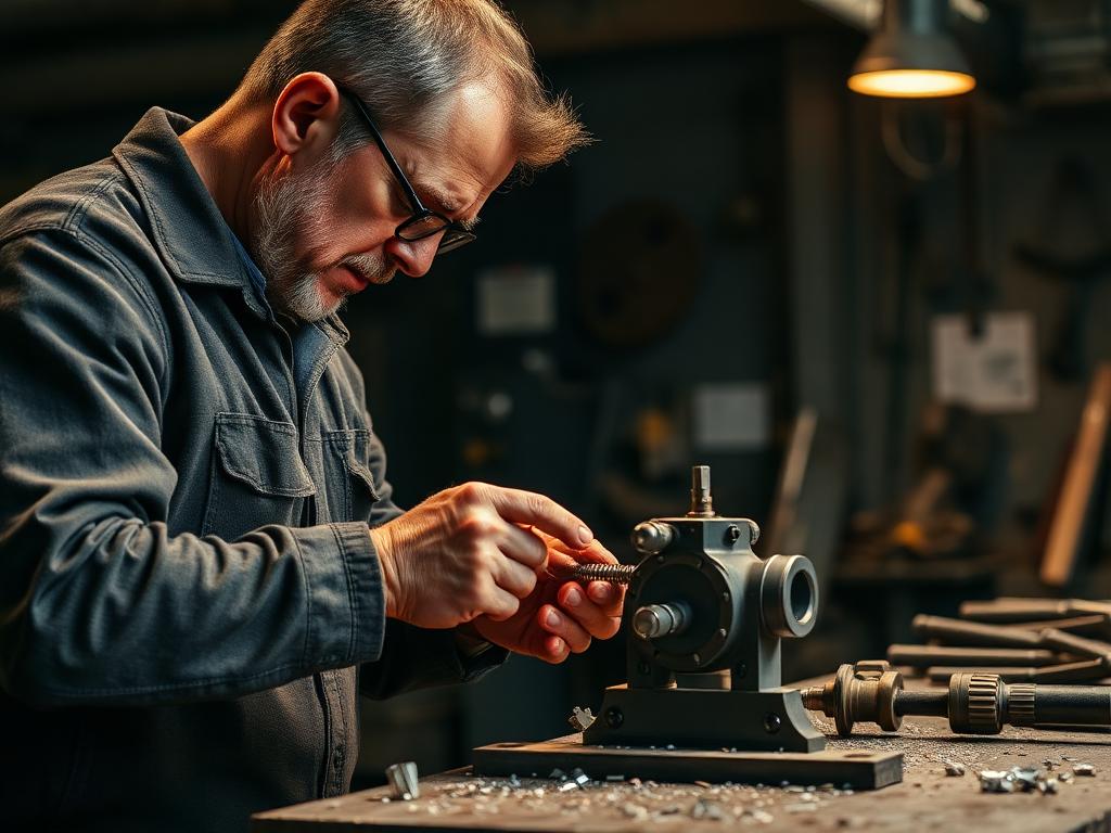 Мастер за работой