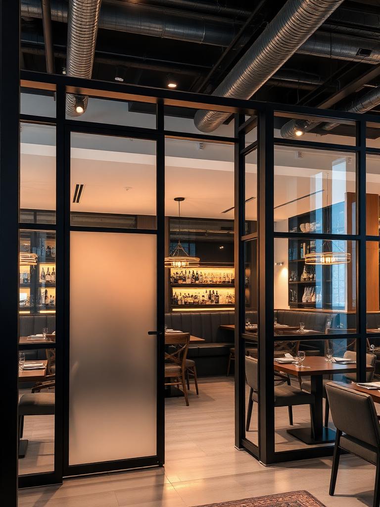 Металлическая перегородка