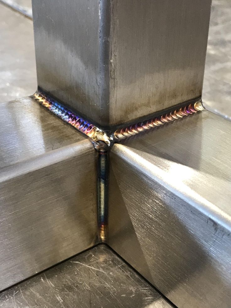 Пример работы с аргонной сваркой